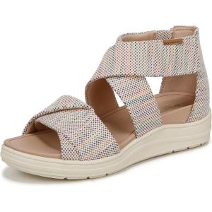 imageDr Scholls Shoes Womens Time Off Fun SandalNatural Beige Rainbow
