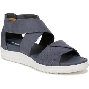 imageDr Scholls Shoes Womens Time Off Fun SandalOxide Blue Microfiber