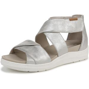 imageDr Scholls Shoes Womens Time Off Fun SandalSilver Smooth