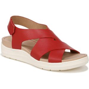 imageDr Scholls Womens Time Off Sea SandalHeritage Red