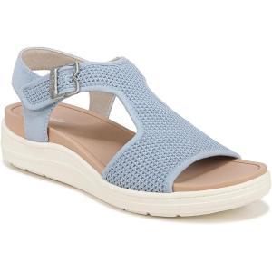 imageDr Scholls Womens Time Off Sun Sandal FlatSummer Blue Knit