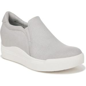 imageDr Scholls Womens Time Off Wedge SneakerGrey Microfiber Perf