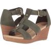 imageDr Scholls Shoes Womens Barton Wedge Platform SandalGreen Snake Print
