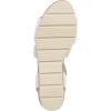 imageDr Scholls Shoes Womens Just Cute Wedge SandalWhite Smooth