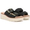 imageDr Scholls Shoes Womens Nice Day Max Og Wedge SandalBlack Smooth