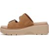 imageDr Scholls Shoes Womens Nice Day Max Og Wedge SandalHoney Brown Smooth