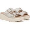 imageDr Scholls Shoes Womens Nice Day Max Og Wedge SandalOff White Smooth