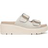 imageDr Scholls Shoes Womens Nice Day Max Og Wedge SandalOff White Smooth