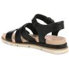imageDr Scholls Shoes Womens Timeless Life Flat SandalBlack Smooth