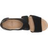 imageDr Scholls Womens Barton Band Wedge SandalBlack Smooth