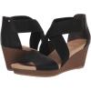 imageDr Scholls Womens Barton Band Wedge SandalBlack Smooth