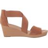 imageDr Scholls Womens Barton Band Wedge SandalBrown Microfiber