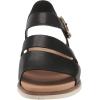 imageDr Scholls Womens Island Glow Flat SandalBlack Smooth