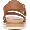 imageDr Scholls Womens Island Glow Flat SandalHoney Smooth