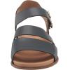 imageDr Scholls Womens Island Glow Flat SandalOxide Blue Smooth