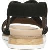 imageDr Scholls Womens Islander Strappy Flat SandalBlack Microfiber
