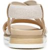 imageDr Scholls Womens Islander Strappy Flat SandalTawny Birch Microfiber