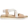 imageDr Scholls Womens Islander Strappy Flat SandalTawny Birch Microfiber