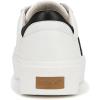imageDr Scholls Womens Madison Lace SneakerWhiteBlack Smooth