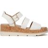 imageDr Scholls Womens Once Twice Wedge SandalWhiteCork