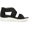 imageDr Scholls Womens Time Off Fun Flat SandalBlack Smooth