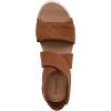 imageDr Scholls Womens Time Off Fun Flat SandalHoney Microfiber