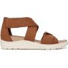 imageDr Scholls Womens Time Off Fun Flat SandalHoney Microfiber