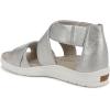 imageDr Scholls Womens Time Off Fun Flat SandalSilver Smooth