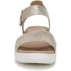 imageDr Scholls Womens Time Off Sky SandalGold Smooth