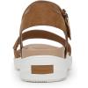 imageDr Scholls Womens Time Off Sky SandalHoney Brown Smooth