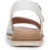 imageDr Scholls Womens Timeless Fun SandalWhite Smooth
