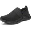 imageDr Scholls Shoes Womens Got It Gore Slip Resistant Work LoaferBlack Fabric