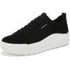 imageDr Scholls Shoes Womens Time Off Knit SneakerBlack Smooth