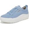 imageDr Scholls Shoes Womens Time Off Knit SneakerBlue Smooth