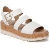 imageDr Scholls Womens Once Twice Wedge SandalWhiteCork