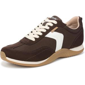 imageDr Scholls Shoes Womens Good Ol Days SneakerDark Umber Brown