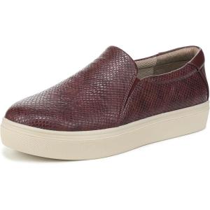 imageDr Scholls Shoes Womens Madison Cloud SneakerBurgundy Red Snake