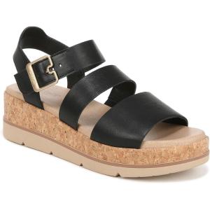 imageDr Scholls Womens Once Twice Wedge SandalBlackCork