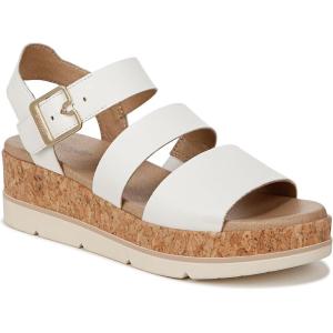 imageDr Scholls Womens Once Twice Wedge SandalWhiteCork