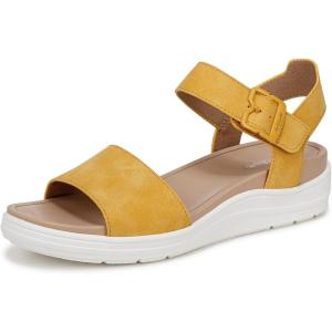 imageDr Scholls Womens Time Off Sky SandalSunset Yellow Smooth