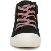 imageDr Scholls Boys Time Off High SneakerBlack Shimmer