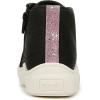 imageDr Scholls Boys Time Off High SneakerBlack Shimmer