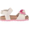 imageDr Scholls Girls Islandflower Strappy Sandal FlatWhite