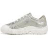 imageDr Scholls Girls Time Off Kids SneakerDark Honey Faux Leather