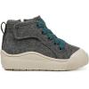 imageDr Scholls Shoes BabyGirls Classic SneakerCharcoal Grey Wool