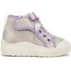 imageDr Scholls Shoes BabyGirls Classic SneakerSilver Grey Metallic