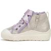 imageDr Scholls Shoes BabyGirls Classic SneakerSilver Grey Metallic