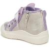 imageDr Scholls Shoes BabyGirls Classic SneakerSilver Grey Metallic