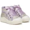 imageDr Scholls Shoes BabyGirls Classic SneakerSilver Grey Metallic