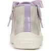 imageDr Scholls Shoes BabyGirls Classic SneakerSilver Grey Metallic